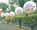 Manufacturers Exporters and Wholesale Suppliers of AIR FILLED POLE BALLOONS 08 Howrah West Bengal
