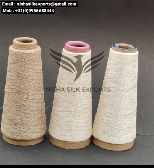 Spun Silk Yarn - 10NM - 210 NM Manufacturer Supplier Wholesale Exporter Importer Buyer Trader Retailer in   India
