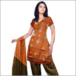 Manufacturers Exporters and Wholesale Suppliers of Fancy Cotton suits 04 New Delhi Delhi