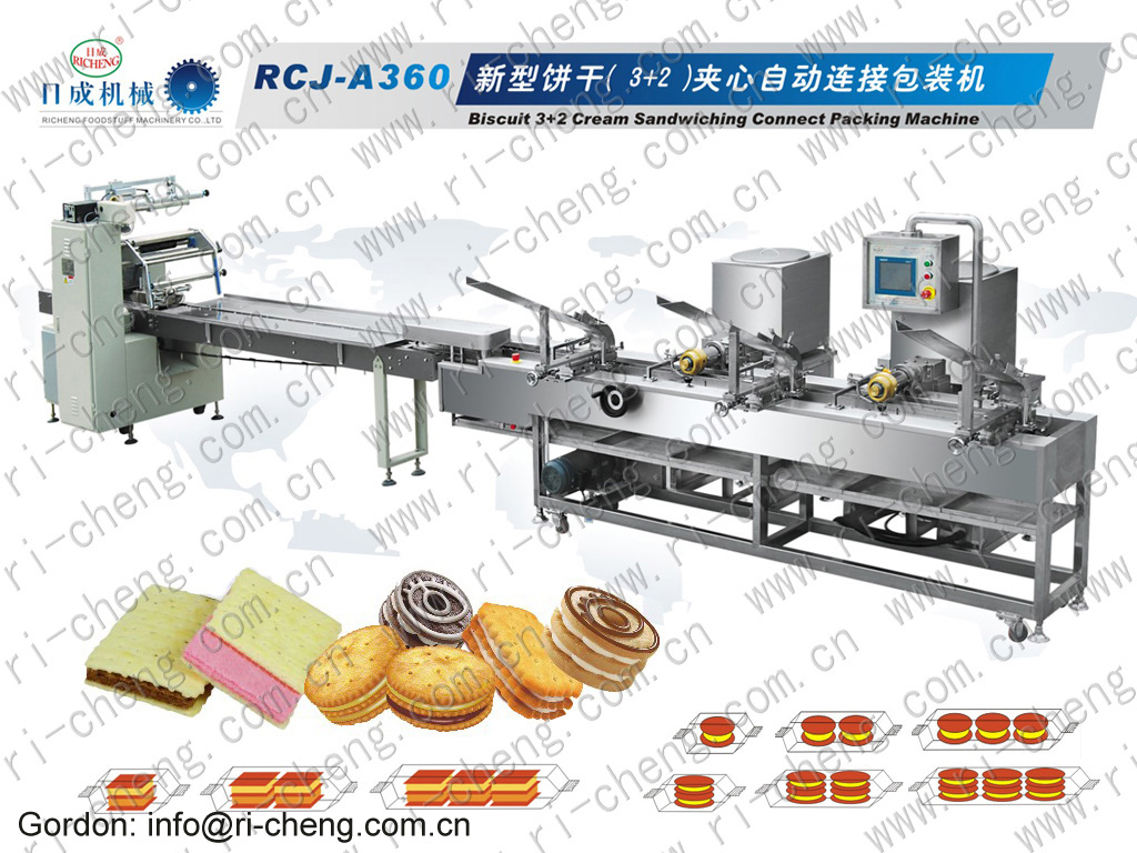 Biscuit Sandwich Machine Connect Packing