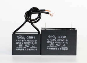 CBB61 AC Motor Fan Capacitor Manufacturer Supplier Wholesale Exporter Importer Buyer Trader Retailer in Tongling  China