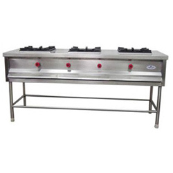 Manufacturers Exporters and Wholesale Suppliers of Three Burner Chiness Range Delhi Delhi
