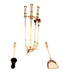 Brass fireplace tools Manufacturer Supplier Wholesale Exporter Importer Buyer Trader Retailer in Moradabad Uttar Pradesh India