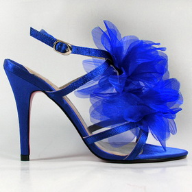 Christian Louboutin Petal Sandal Blue