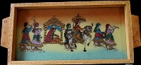 Manufacturers Exporters and Wholesale Suppliers of Wedding Painting Tray Jaipur Rajasthan