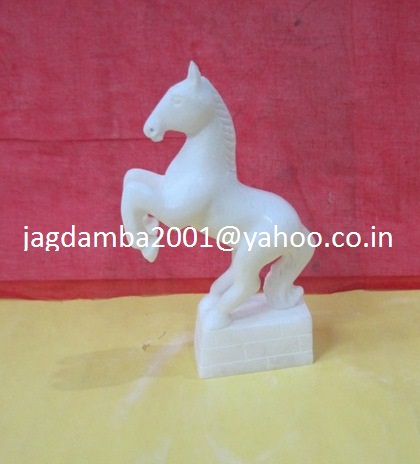 Manufacturers Exporters and Wholesale Suppliers of Marble Horse Statue Agra Uttar Pradesh
