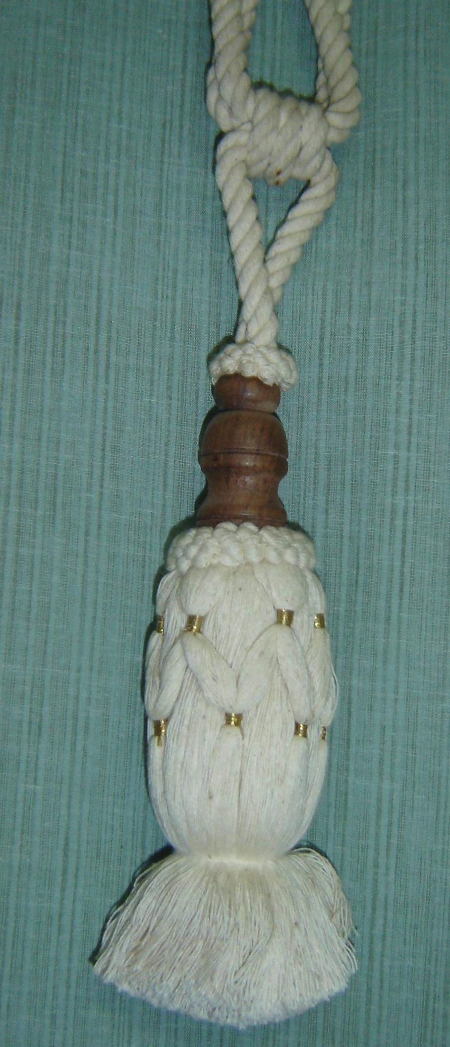 Cotton Tie Back
