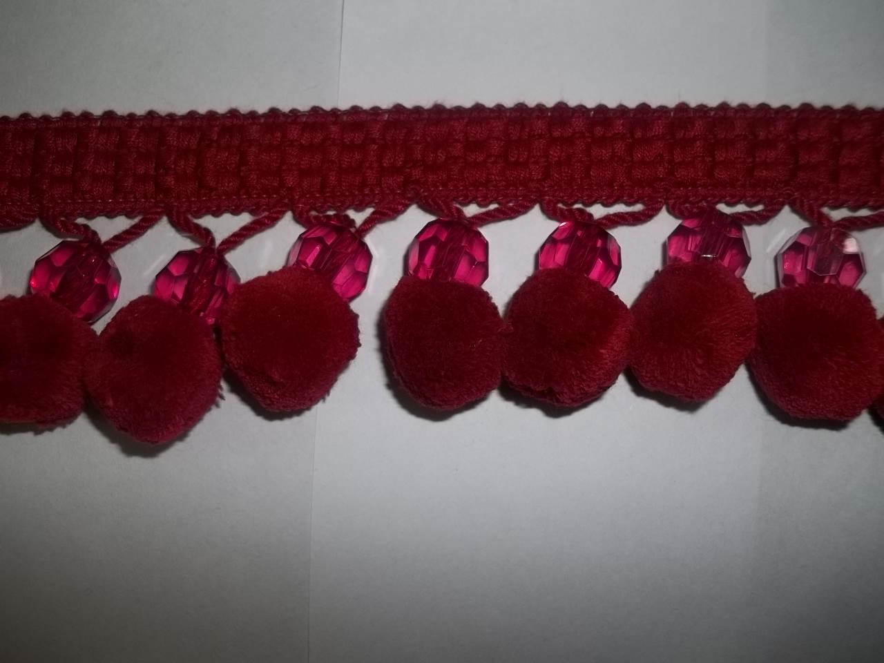 Manufacturers Exporters and Wholesale Suppliers of Beaded pom pom fringes Bhajanpura Delhi