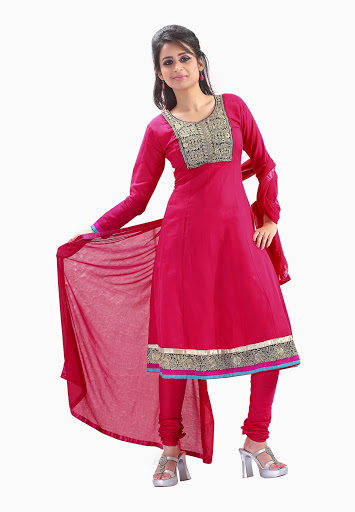 Manufacturers Exporters and Wholesale Suppliers of Pink Salwar Kameez SURAT Gujarat