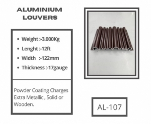 Aluminium Louvers 107 Manufacturer Supplier Wholesale Exporter Importer Buyer Trader Retailer in Mumbai Maharashtra India