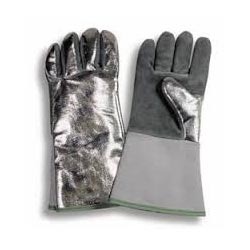 Manufacturers Exporters and Wholesale Suppliers of Aluminized Leather Glove Chennai Tamil Nadu