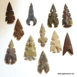 Mix Size Agate Arrowheads Manufacturer Supplier Wholesale Exporter Importer Buyer Trader Retailer in Khambhat Gujarat India