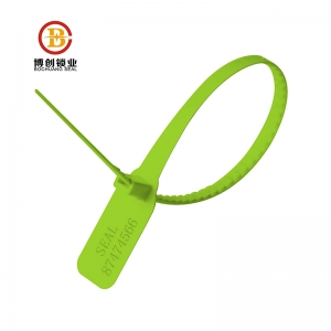 Plastic seal with serial number use on container door lock Manufacturer Supplier Wholesale Exporter Importer Buyer Trader Retailer in dezhou  China