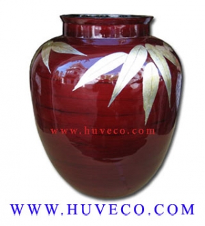Traditional Vietnam Bamboo Vase