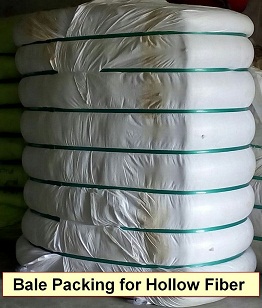 Bale Packing For Hollow Fiber
