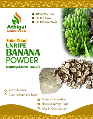 Banana Powder (Unripe) Manufacturer Supplier Wholesale Exporter Importer Buyer Trader Retailer in Panruti Tamil Nadu India