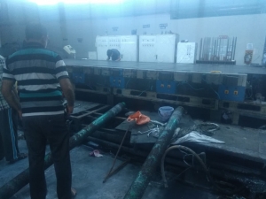 Before Over Rolling Laxmi Rotary Printing Machine