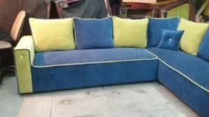 Manufacturers Exporters and Wholesale Suppliers of Blue & Yellow Sofa Set Hyderabad Andhra Pradesh