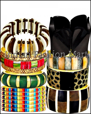 Bone Horn Bangles