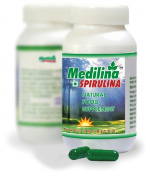 Medilina Spirulina Capsules Manufacturer Supplier Wholesale Exporter Importer Buyer Trader Retailer in Nagpur Maharashtra India