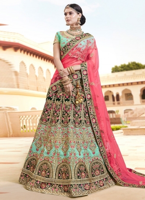 Manufacturers Exporters and Wholesale Suppliers of Bridal Lehenga Bathinda Punjab