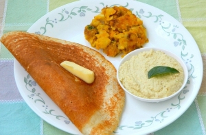 Butter Paneer Dosa