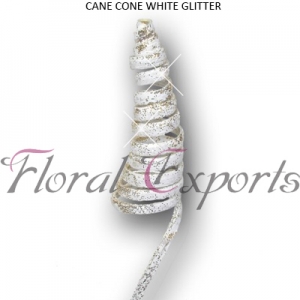 Manufacturers Exporters and Wholesale Suppliers of CANE CONE WHITE GLITTER Kolkata West Bengal