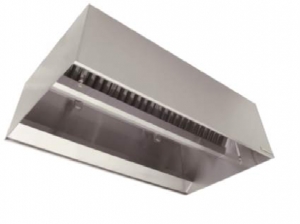 Center S.s. Exhaust Hood With S.s. Filter