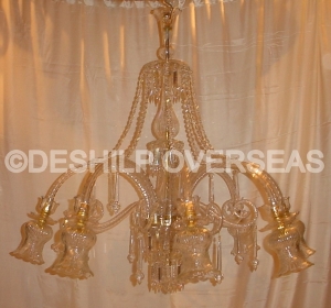 Glass Crystal Chandeliers Manufacturer Supplier Wholesale Exporter Importer Buyer Trader Retailer in Firozabad Uttar Pradesh India