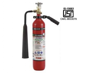 CO2 Portable & Trolley Mounted Fire Extinguisher Manufacturer Supplier Wholesale Exporter Importer Buyer Trader Retailer in Lucknow Uttar Pradesh India