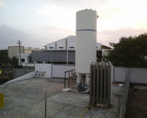 Manufacturers Exporters and Wholesale Suppliers of Liquid Oxygen Storage tank-Vertical-13 KL (Bottling facility) Nashik Maharashtra Liquid Oxygen Storage tank-Vertical-13 KL (Bottling facility)