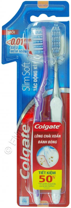 Colgate Slim Soft Toothbrush (2T) Manufacturer Supplier Wholesale Exporter Importer Buyer Trader Retailer in Ho Chi Minh  Vietnam