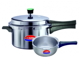 Manufacturers Exporters and Wholesale Suppliers of Nandi Combo Pressure Cooker Bangalore Karnataka