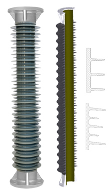 Composite Hollow Insulator Manufacturer Supplier Wholesale Exporter Importer Buyer Trader Retailer in Dalian liaoning China