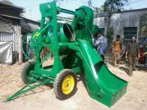 Hydraulic Concrete Mixer Machine