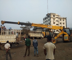 Service Provider of Crane on Hire Kolkata West Bengal 