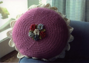 Crochet Cushion Cover