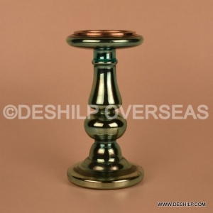 Manufacturers Exporters and Wholesale Suppliers of Pillar Candle Holder Firozabad Uttar Pradesh Pillar Candle Holder