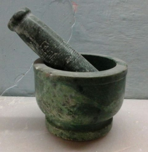 Manufacturers Exporters and Wholesale Suppliers of Vintage Green Marble Mortar and Pestle Agra Uttar Pradesh