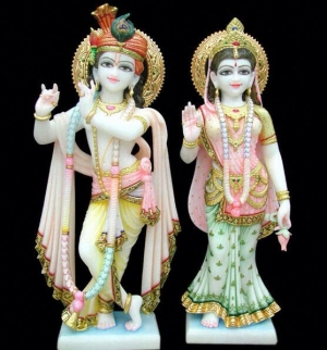 Manufacturers Exporters and Wholesale Suppliers of HINDU GOD KRISHNA MARBLE STATUE Agra Uttar Pradesh