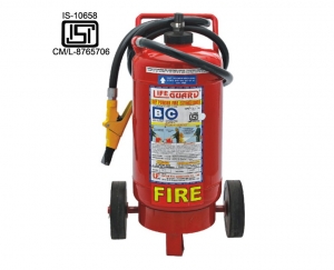 Dry Powder Trolley Mounted Fire Extinguisher Manufacturer Supplier Wholesale Exporter Importer Buyer Trader Retailer in Lucknow Uttar Pradesh India