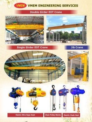 Manufacturers Exporters and Wholesale Suppliers of EOT Cranes PANIPAT Haryana