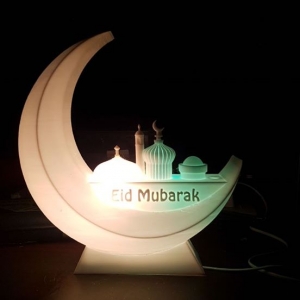 Manufacturers Exporters and Wholesale Suppliers of Eid Mubarak Table Lamp Noida Uttar Pradesh