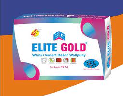 Elite Gold Decorative White Cement