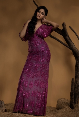 Manufacturers Exporters and Wholesale Suppliers of Embroidered Maxi Gown Noida Uttar Pradesh