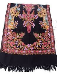 Embroidered Shawls Manufacturer Supplier Wholesale Exporter Importer Buyer Trader Retailer in New Delhi Delhi India