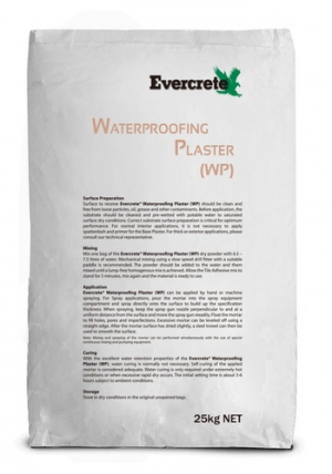 Evercrete Waterproofing Plaster