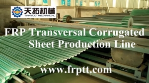 FRP transversal corrugated sheet production line Manufacturer Supplier Wholesale Exporter Importer Buyer Trader Retailer in Qinhuangdao Hebei China