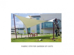 Fabric Structure For Garden