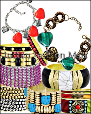 Fashion Bangles Manufacturer Supplier Wholesale Exporter Importer Buyer Trader Retailer in Moradabad Uttar Pradesh India